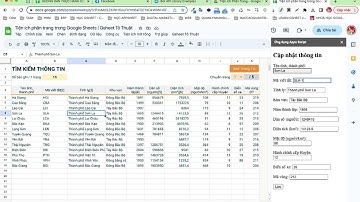 Phân trang và chỉnh sửa bản ghi trong Google Sheets & Google Apps Script