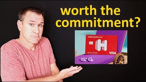 NEW CREDIT CARD: Hotels.com Rewards Visa Review - Travel / Hotel Credit Card