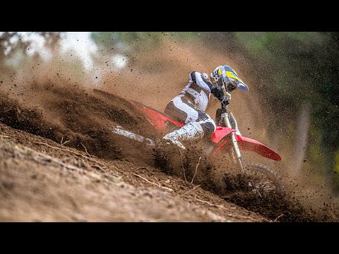 Seb Tortelli, Josh Hill and Mat Rebeaud ride the Stark VARG