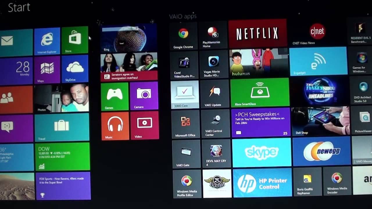 What Apps Are On My Desktop (Windows 8) - YouTube