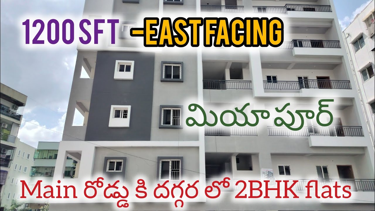 🏡 Miyapur లో GHMC Approved 2BHK Flats | 400 Sq Yds Land | Loan Available | Main Road 