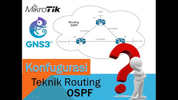 Cara konfigurasi Routing OSPF dengan Mikrotik dengan Mudah Dipahami