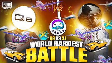 Q8 Win Vs Darry Live Hardest PUBG Mobile Popularity Battle EEGBB YT