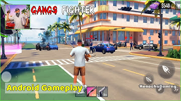 Gangs Fighter Android Gameplay Walkthrough | Games Like GTA 5 for Mobile