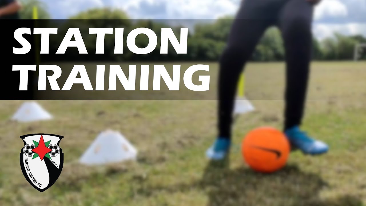 Station Training | The Harrow United Set-Up Whilst Social Distancing