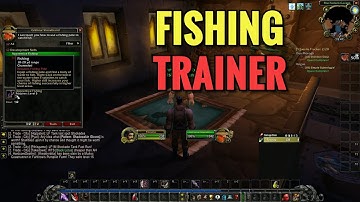 Ironforge Fishing Trainer Location (WoW Classic)