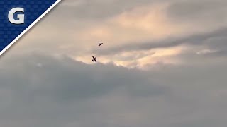 Flugzeugabsturz in Gera \/\/\/ Mid-air collision in Gera, Germany