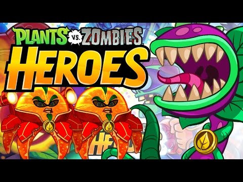 Plants vs. Zombie Heroes CRAZY BOSS CHOMPZILLA Vs THE SMASH BATTLE! | Best New PVZ Game IOS!