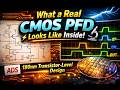 What a Real CMOS PFD Looks Like Inside ⚡🔬 | 180nm Transistor-Level IC Design (ADS)
