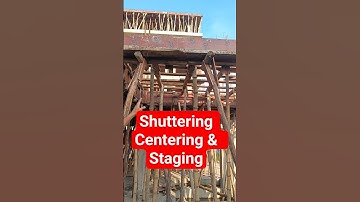 Component of Formwork. shuttering centering & staging. #construction#civil #civilrise#shorts#video
