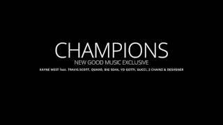 Video thumbnail of "Kanye West - Champions (Round & Round) Cruel Winter Drop"