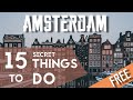 15 FREE Secret Places in Amsterdam | Netherlands Travel Vlog