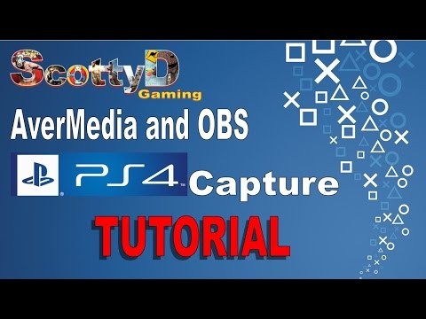 How to / Tutorial: Avermedia with OBS to capture PS4 gameplay. (Inc. mic and multi track audio info)