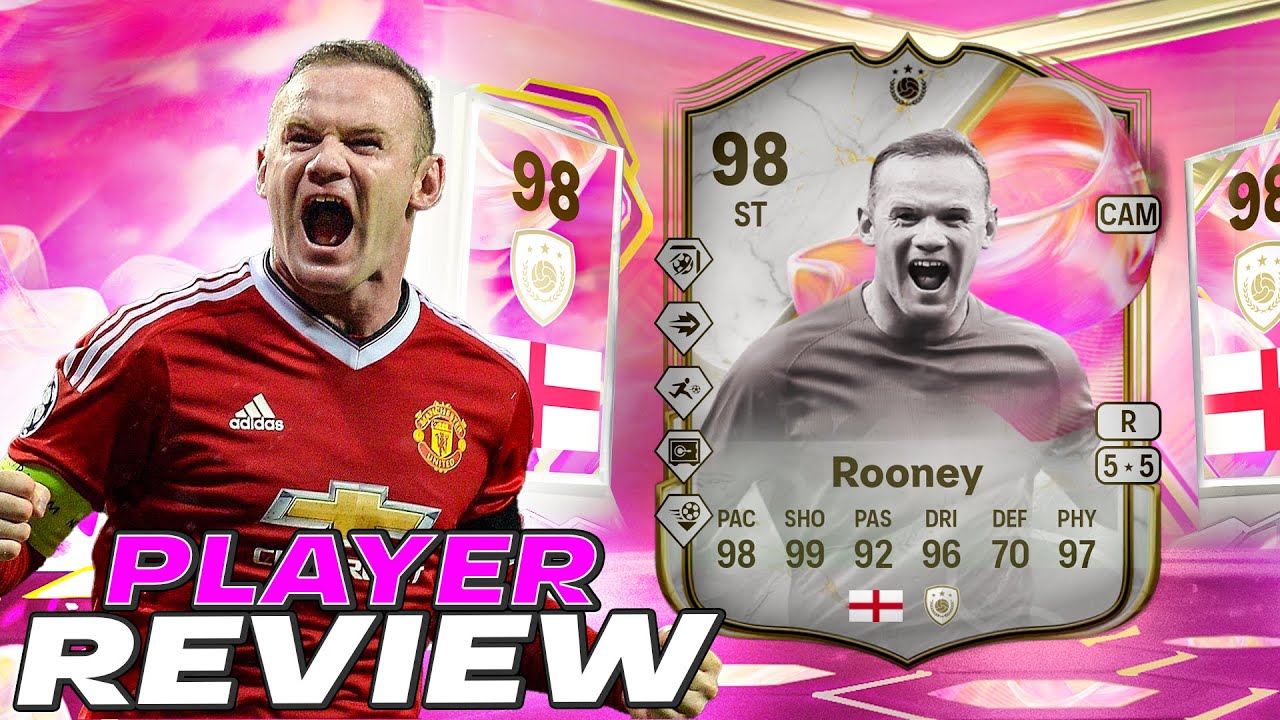 98 FUTTIES ICON ROONEY SBC PLAYER REVIEW - EA FC 25 ULTIMATE TEAM
