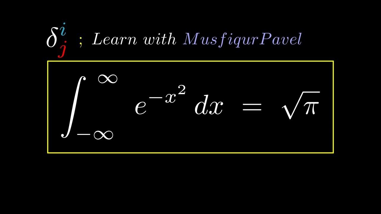 The Gaussian Integral Integral Of E x 2 Dx From 0 To Infinity the-gaussian-integral-integral-of-e-x-2-dx-from-0-to-infinity