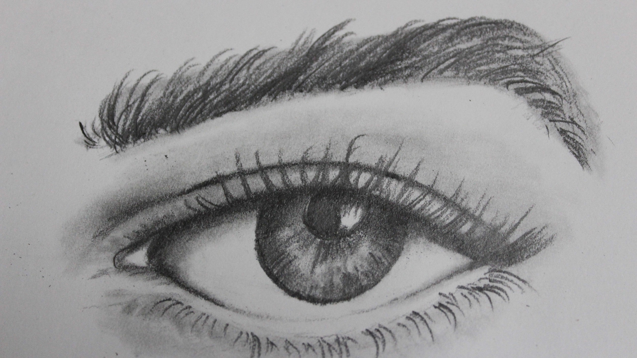 How To Draw An Eye with STAEDTLER Pencil Easy Timelapse Video