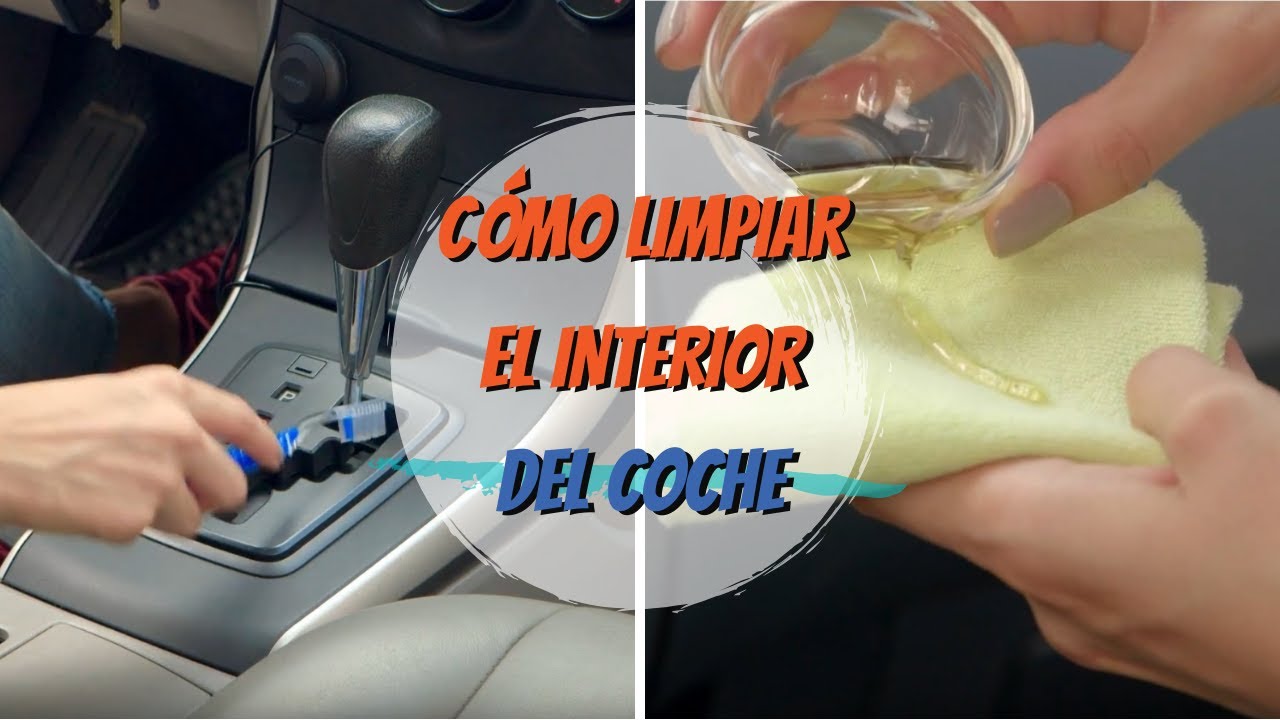 ▷ Cómo limpiar el coche por dentro en 4 sencillos pasos