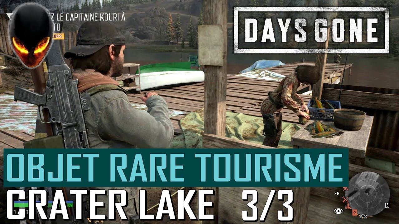 DAYS GONE Objet Rare de Tourisme - CRATER LAKE 3/3 - YouTube