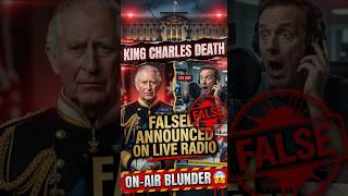 UK Radio Station Falsely Announces King Charles  Death in On Air Blunder