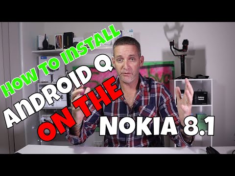 Android Q Beta on Nokia 8.1