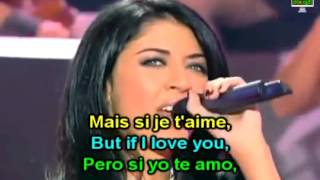 Nolwenn Leroy - Carmen Habanera L'amour est un oiseau rebelle French English Lyrics Paroles