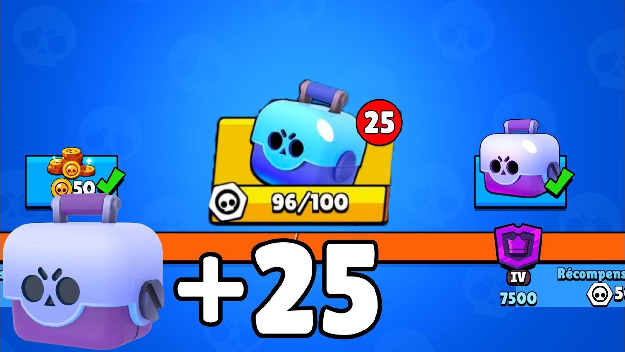 Comment Gagner 25 Box En 10 Minutes Brawl Stars Youtube - brawl stars brawlers gagner