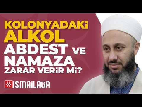 Kolonyadaki Alkol, Abdeste ve Namaza Zarar Verir mi? – Fatih Kalender Hoca Efendi