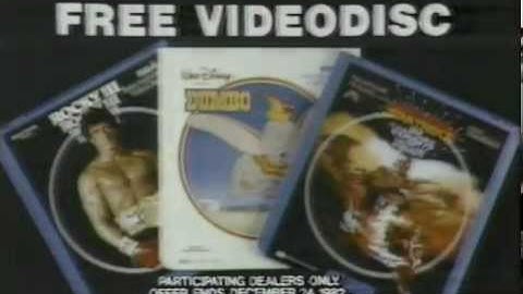 RCA Videodisc TV Ad (1983)