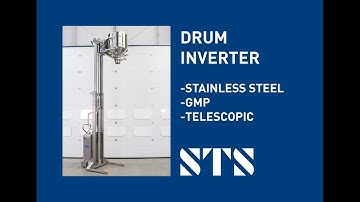 Drum Inverter for Pharmaceutical Area (Model: STE04-RRM03-SS)