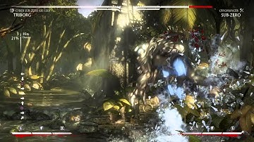 Mortal Kombat X Cyber Sub-Zero hard to blockable setup