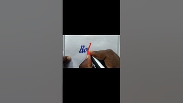 Rohit Name Marker Pen Video Handwriting Video Calligraphy Latter Improve Handwriting Video