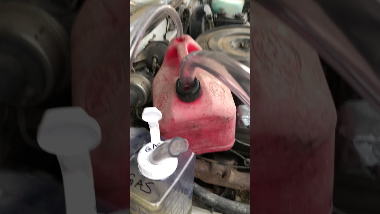 ‘93 Dodge Dakota on gas vapor only