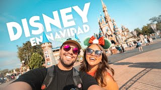 Así es ir a Disney en Navidad  ¿Vale la pena? ¿Mucha gente?