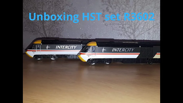 Unboxing Hornby R3602 Intercity Swallow 125 HST train pack for Mangley Town OO gauge model railway