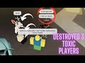 DESTROYING 3 TOXIC PLAYERS in Roblox funky friday