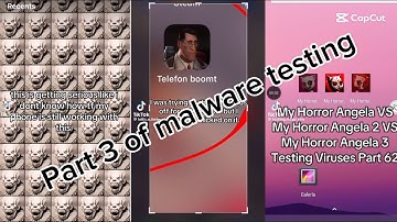 Malware testing compilation part 3| malware testing|tiktok compilation|4k subs special