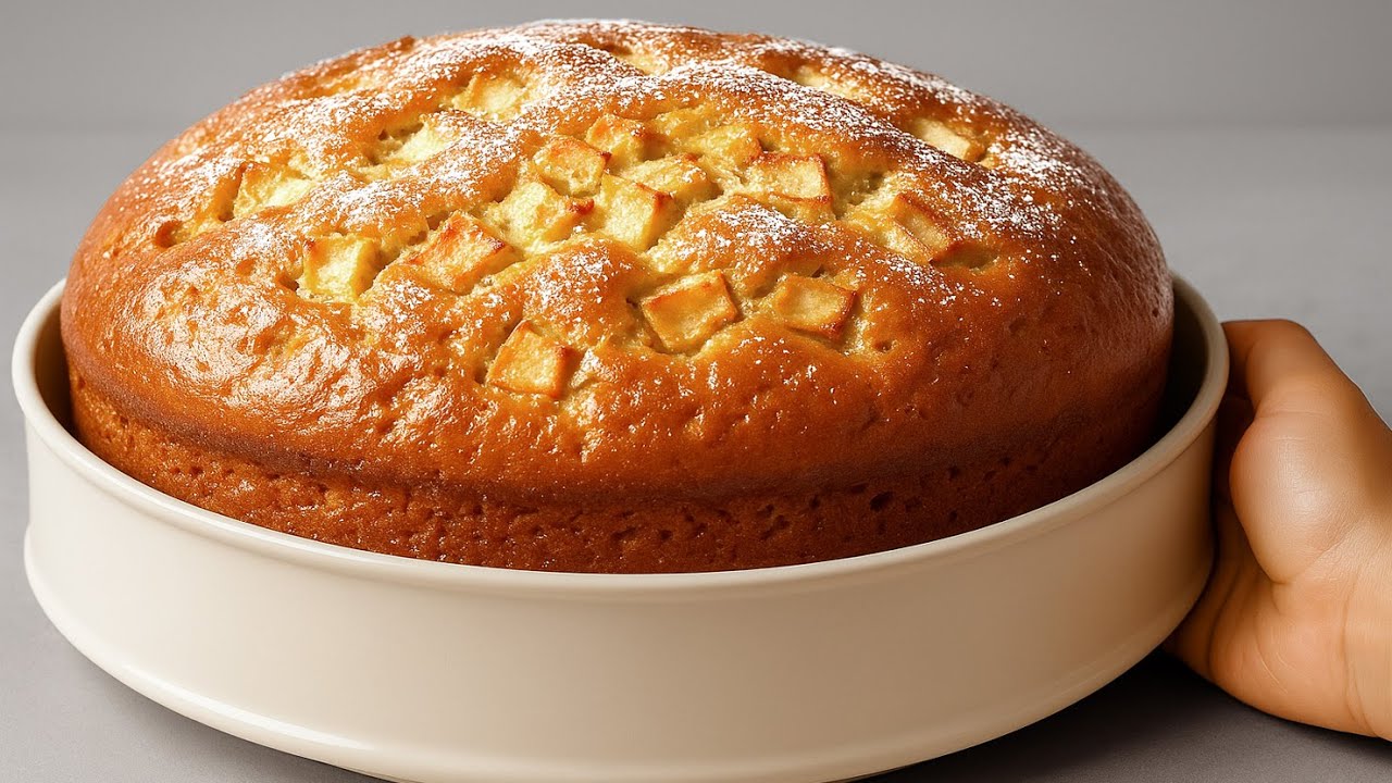 Бабушкин яблочный пирог за 5 минут! Просто, быстро и вкусно!