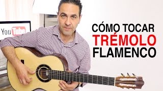 CÓMO TOCAR TRÉMOLO FLAMENCO (Jerónimo de Carmen TUTORIAL) Guitarraflamenca chords