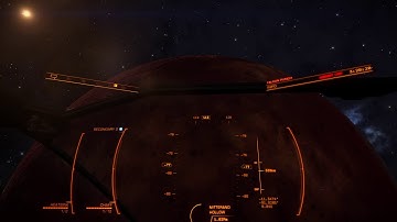 Elite Dangerous Hit by Mitterland Hollow -Fastest Orbiting Moon