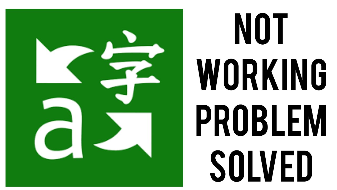 How To Solve Microsoft Translator App Not Working Not Open Problem