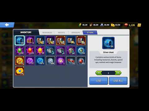 League of Kingdoms CvC - Healing 2.5million Troops in CvC Rewards