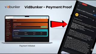 Vidbunker Payment Proof 1.5 Per 1000 Views