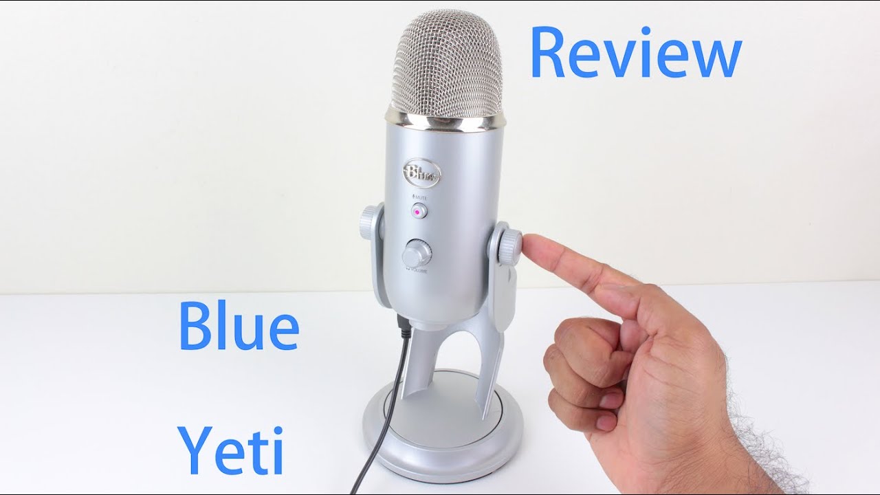 ifølge kompliceret peddling Blue Yeti Review and Mic Test - YouTube