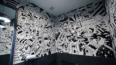 Locked in a room for 2 weeks with only Black Ink and Brushes.