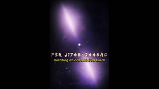 🚀 Fastest Spinning Objects in Space 😳 #Shorts #Astronomy #Astrophysics #SpaceEdit #Rotation #Space