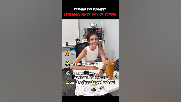 Top 5 The Funniest Teachers First Day Of School! #ranking #firstdayofschool #school