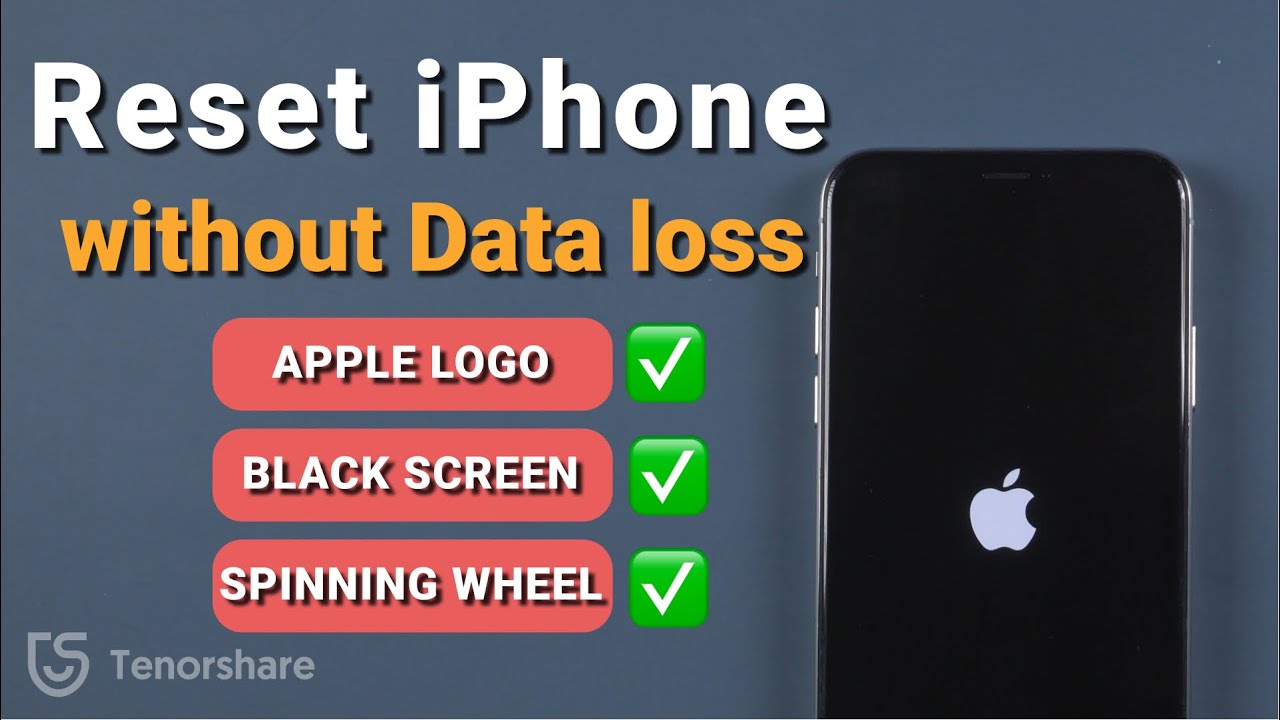 How to Reset iPhone without Losing Data