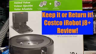 Costco iRobot Roomba J8+ Keep It or Return It! Set Up, Battery Capacity, Removal, and Review!   4K