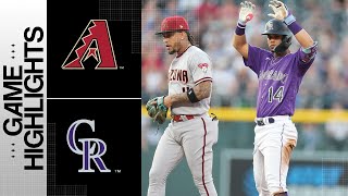 D-backs vs. Rockies Game Highlights (8\/14\/23) | MLB Highlights