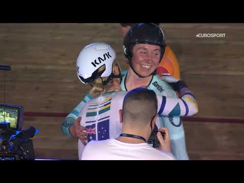 Video: Katie Archibald och Elinor Barker leder London Six Day-kvinnorna